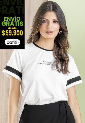 Camiseta Mujer Marfil Rutta 102884 Rutta