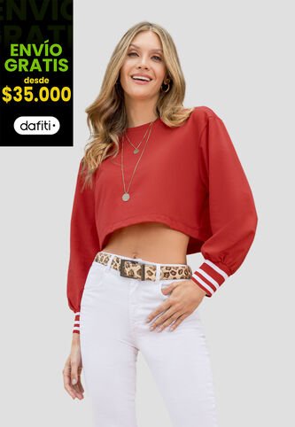 Buzo Mujer Rojo Rutta 104681 Rutta