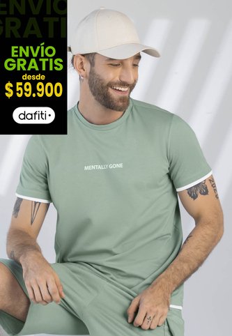 Camiseta Hombre Verde Oliva Rutta 1900 Rutta