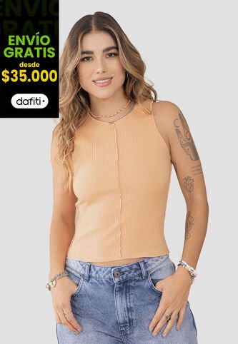 Camiseta Mujer Naranja Rutta 7714 Rutta