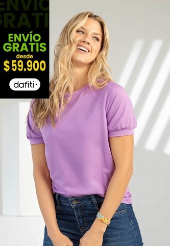 Camiseta Mujer Mora Rutta 1139 Rutta
