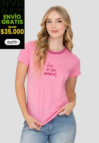 Camiseta Mujer Rosa Rutta 103607 Rutta