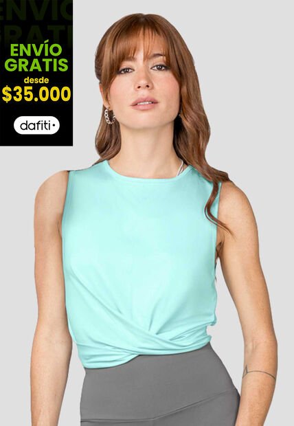 Camisilla Mujer Azul Rutta 100882