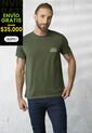 Camiseta Hombre Verde Militar Rutta 1855 de Rutta