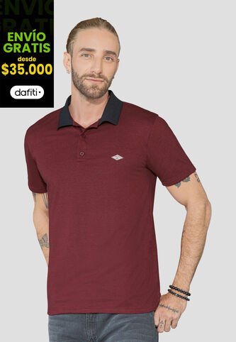 Polo Hombre Vinotinto Rutta 106203 Rutta