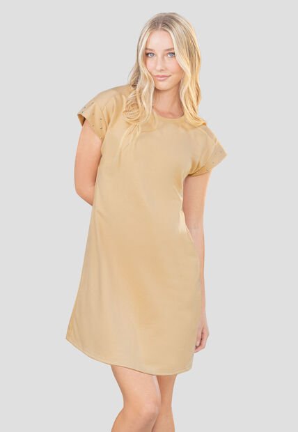 Vestido Corto Mujer Caramelo Rutta 106573