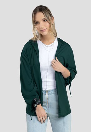 Cardigan Mujer Verde Botella Rutta 7694