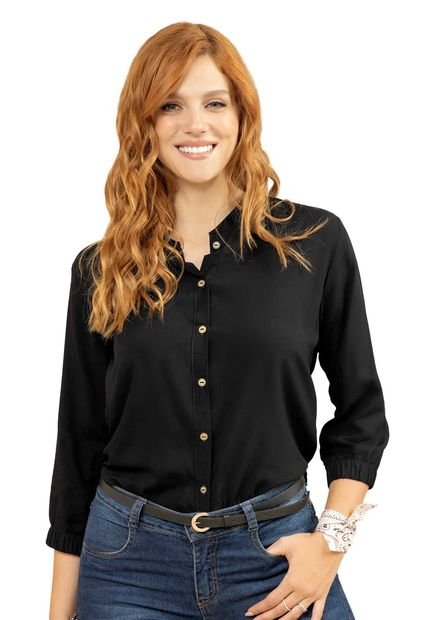 Camisa Mujer Negro Rutta 1784