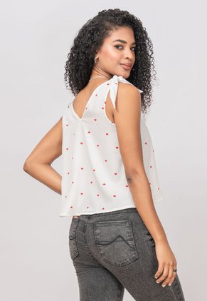 Blusa Mujer Blanco Rutta 104718