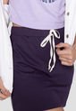 Falda Corta Mujer Berenjena Rutta 5609 de Rutta