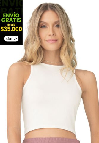 Crop Top Mujer Marfil Rutta 78053 Rutta