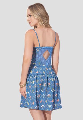 Vestido Corto Mujer Estampado Rutta 107349