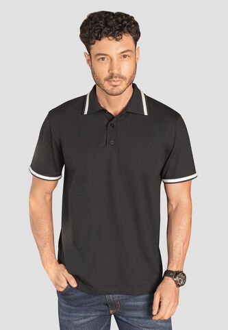Polo Hombre Negro Rutta 89617 Rutta