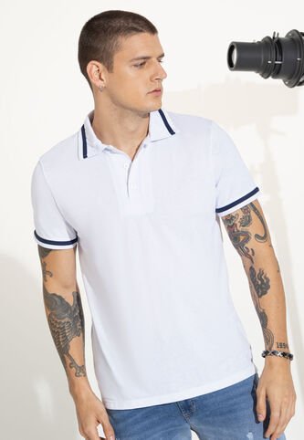 Polo Hombre Blanco 89617 Rutta