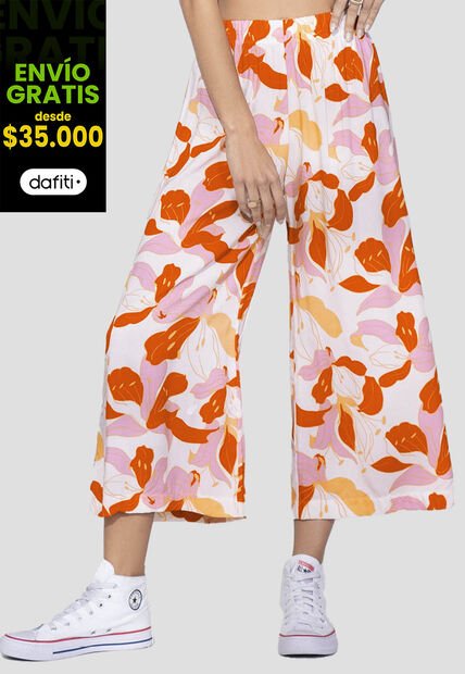 Pantalón Mujer Multicolor Rutta 9443