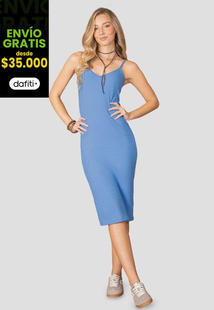 Vestido Largo Mujer Morazul Rutta 106538