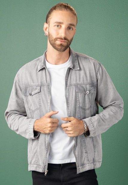 Chaqueta Hombre Gris Rutta 102246