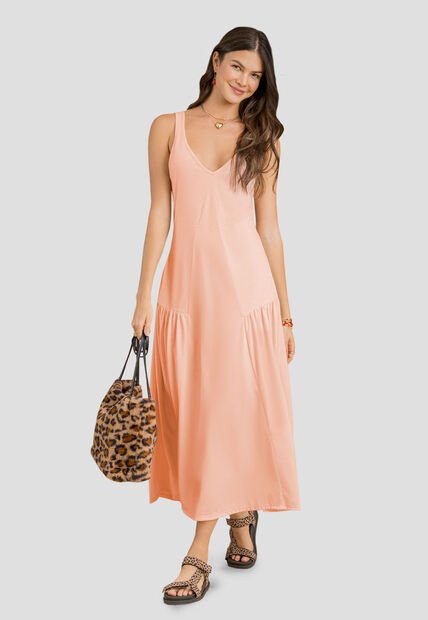 Vestido Largo Mujer Rosa Rutta 104682