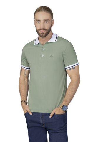 Camiseta Polo Hombre Verde Oliva Rutta 92733 Rutta
