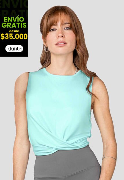 Camisilla Mujer Azul Rutta 100882