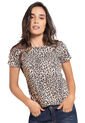 Camiseta Mujer Beige 78399 de Rutta