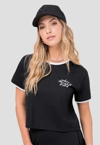 Camiseta Mujer Negro Rutta 101466 Rutta