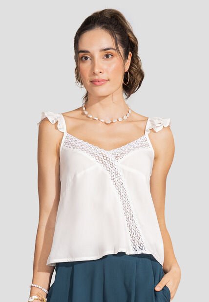 Blusa Mujer Marfil Rutta 106532