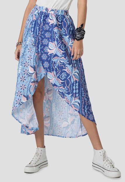 Falda Larga Mujer Multicolor Rutta 6929