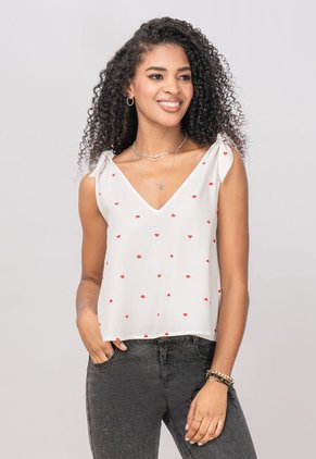 Blusa Mujer Blanco Rutta 104718