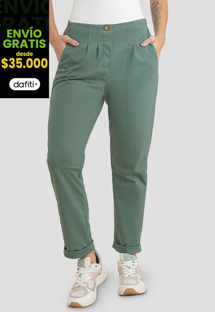 Pantalón Mujer Musgo Rutta 106892