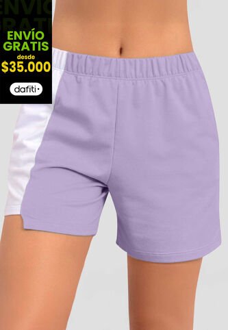 Bermuda Short Mujer Lila Rutta 104166 Rutta