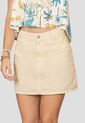 Falda Corta Mujer Beige Rutta 106894 de Rutta