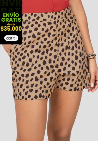 Short Mujer Animal-Print Rutta 105327 Rutta