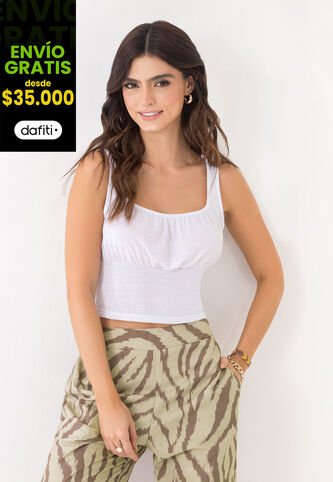 Crop Top Mujer Blanco Rutta 104043 Rutta
