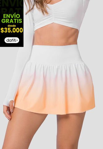 Falda Corta Mujer Blanco Rutta 101650 Rutta