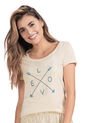 Camiseta Mujer Caqui Rutta 32962 de Rutta