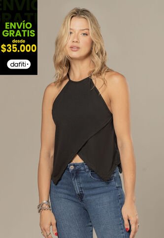 Blusa Mujer Negro Rutta 104722 Rutta