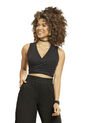 Crop Top Mujer Negro Rutta 5061 de Rutta
