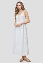 Vestido Largo Mujer Marfil Rutta 110715 de Rutta