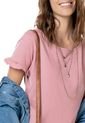 Vestido Corto Para Mujer Palo De Rosa Oscuro Rutta de Rutta