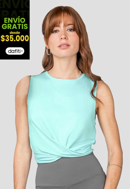 Camisilla Mujer Azul Rutta 100882