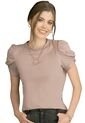 Camiseta Para Mujer Rosado Malva Rutta de Rutta