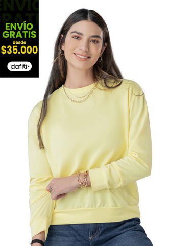 Buzo Mujer Amarillo Rutta 33745 Rutta