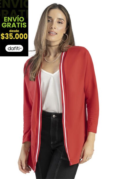 Cardigan Rojo Rutta 4348