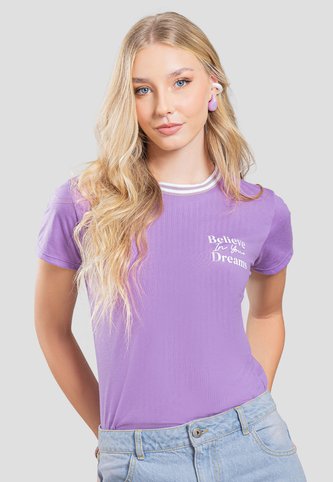 Camiseta Mujer Morado Rutta 107378 Rutta