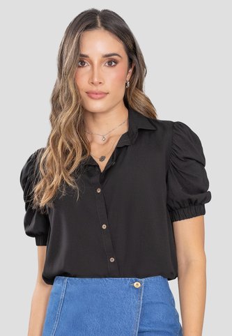 Camisa Mujer Negro Rutta 78612 Rutta