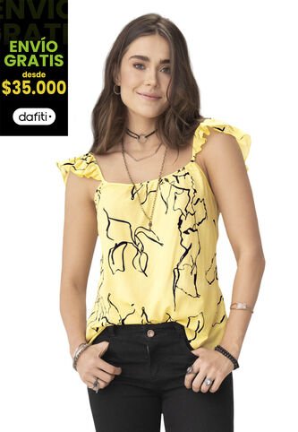 Blusa Mujer Estampado Rutta 96978 Rutta