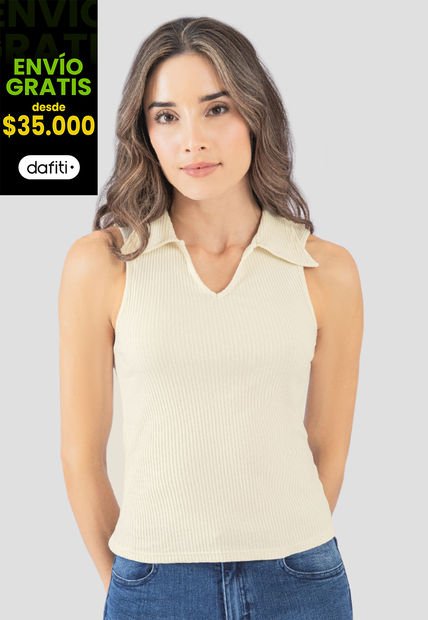 Blusa Mujer Crema Rutta 110129