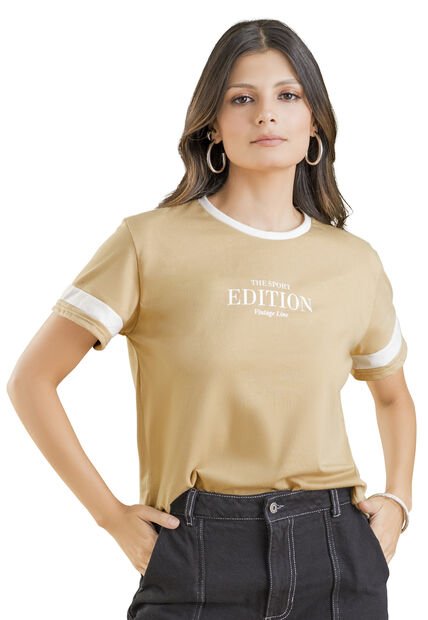 Camiseta Mujer Caramelo Rutta 102886