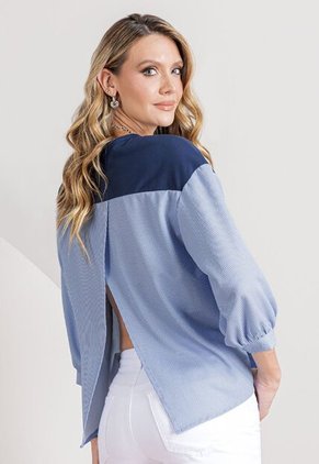 Blusa Mujer Azul Rutta 105906